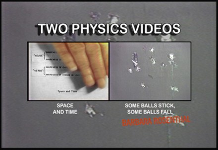 Two Physics Videos: "Space and Time" and "Some Balls Stick, Some Balls Fall"