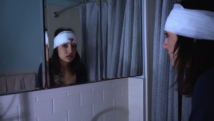 Woman Under Wound